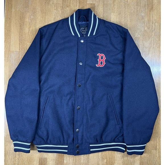 Boston Red Sox MLB Varsity Jacket M G-III Sports Carl Banks World Series 2013 - Picture 2 of 9